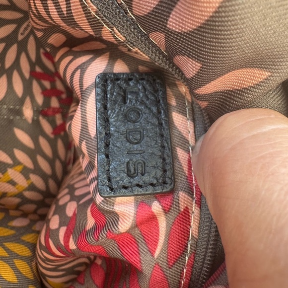 Vintage Lodis Black Leather Tote Bag - Picture 7 of 10